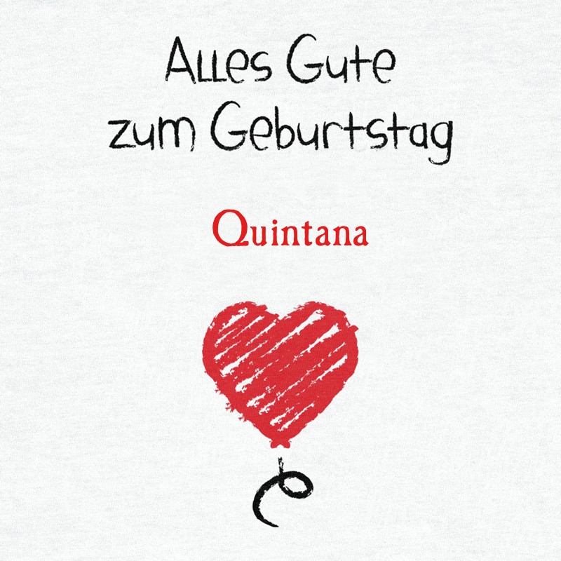 Herzlichen Glckwunsch zum Geburtstag, Quintana