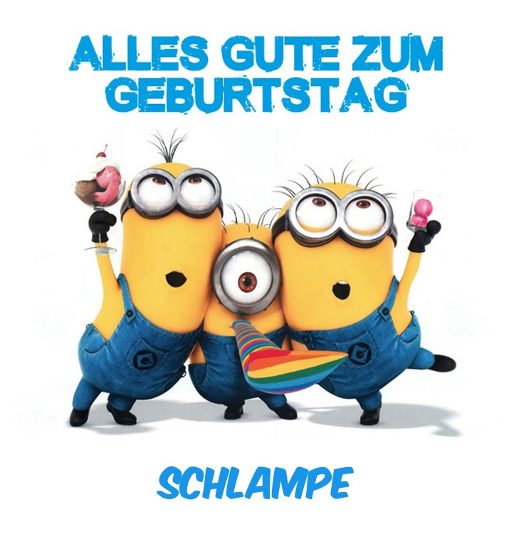 Alles Gute zum Geburtstag von Minions fr Schlampe