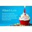 Gratulieren zum geburtstag fr Albert-Luis