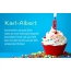 Gratulieren zum geburtstag fr Karl-Albert