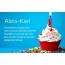 Gratulieren zum geburtstag fr Alois-Karl