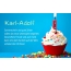 Gratulieren zum geburtstag fr Karl-Adolf