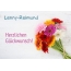 Blumen zum geburtstag fr Lenny-Reimund
