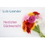 Blumen zum geburtstag fr Luis-Leander