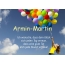Gedicht zum geburtstag fr Armin-Martin