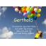 Gedicht zum geburtstag fr Gerthold