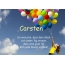 Gedicht zum geburtstag fr Carsten