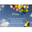 Gedicht zum geburtstag fr Olivia