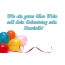 Wie ein gutes Wein soll dein Geburtstag sein, Dominik!