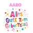 Bunte Geburtstagsgre fr Aaro