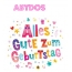 Bunte Geburtstagsgre fr Abydos