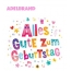 Bunte Geburtstagsgre fr Adelbrand