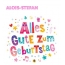 Bunte Geburtstagsgre fr Alois-Stefan