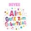 Bunte Geburtstagsgre fr Beyke