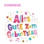 Bunte Geburtstagsgre fr Corenelis