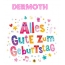 Bunte Geburtstagsgre fr Dermoth