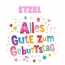 Bunte Geburtstagsgre fr Etzel