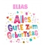 Bunte Geburtstagsgre fr Elias