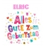 Bunte Geburtstagsgre fr Elric