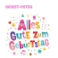 Bunte Geburtstagsgre fr Horst-Peter
