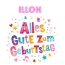 Bunte Geburtstagsgre fr Illon