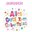 Bunte Geburtstagsgre fr Janusch