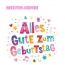 Bunte Geburtstagsgre fr Melvin-Henri