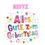 Bunte Geburtstagsgre fr Reitz