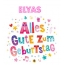 Bunte Geburtstagsgre fr Elyas