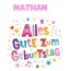 Bunte Geburtstagsgre fr Nathan