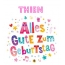 Bunte Geburtstagsgre fr Thien