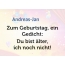 Zum Geburtstag ein Gedicht fr Andreas-Jan