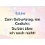 Zum Geburtstag ein Gedicht fr Balder