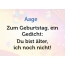 Zum Geburtstag ein Gedicht fr Aage