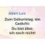 Zum Geburtstag ein Gedicht fr Albert-Luis