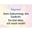 Zum Geburtstag ein Gedicht fr Dagomar