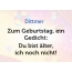 Zum Geburtstag ein Gedicht fr Dittmer