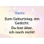 Zum Geburtstag ein Gedicht fr Dastin