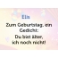 Zum Geburtstag ein Gedicht fr Elis