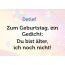 Zum Geburtstag ein Gedicht fr Detlef