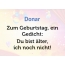 Zum Geburtstag ein Gedicht fr Donar