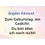 Zum Geburtstag ein Gedicht fr Bogdan-Edmund