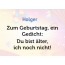 Zum Geburtstag ein Gedicht fr Holger