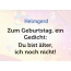 Zum Geburtstag ein Gedicht fr Helmgerd