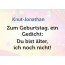 Zum Geburtstag ein Gedicht fr Knut-Jonathan