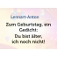 Zum Geburtstag ein Gedicht fr Lennart-Anton