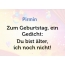 Zum Geburtstag ein Gedicht fr Pirmin