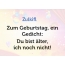 Zum Geburtstag ein Gedicht fr Zulkifl