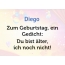 Zum Geburtstag ein Gedicht fr Diego