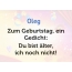 Zum Geburtstag ein Gedicht fr Oleg